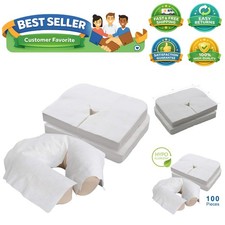 Luxurious Hypoallergenic Disposable Headrest Covers for Massage Tables  Chairs