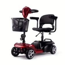 Mobility Scooter 4-Wheel Portable FREE P P     BLUE/RED