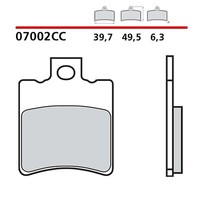 Brembo VORDERRADBREMSBELAGE-KIT FUR Aprilia Scarabeo 50 98-06-COD. 07002