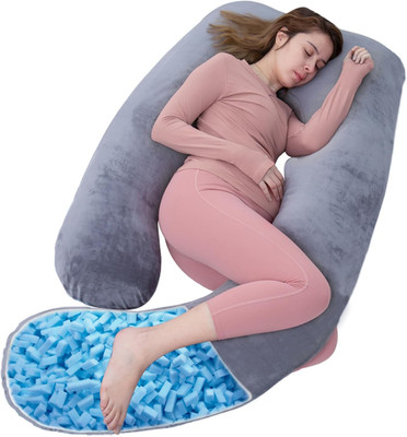 Shredded Memory Foam Body Pillow, Pregnancy Pillows for Sleeping, Maternity Pill
