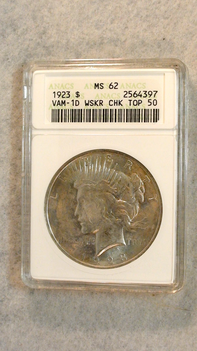 Grade MS 62 Peace US Dollars (1921-1935) for sale | eBay