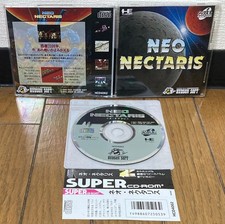 PC Engine CD * NEO NECTARIS * Japan NEAR MINT G