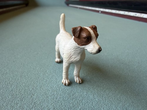Schleich 2002 JACK RUSSELL TERRIER Figure Pet Farm Hunting Dog 16331 Retired Toy