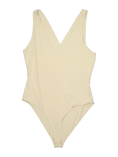 Forever 21 Plus Women Brown Bodysuit 2X Plus