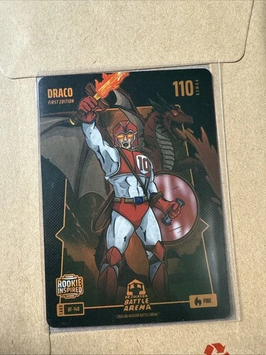Bo Jackson Battle Arena Battlefoil Fire Draco #BF-148 Drake Maye ROOKIE