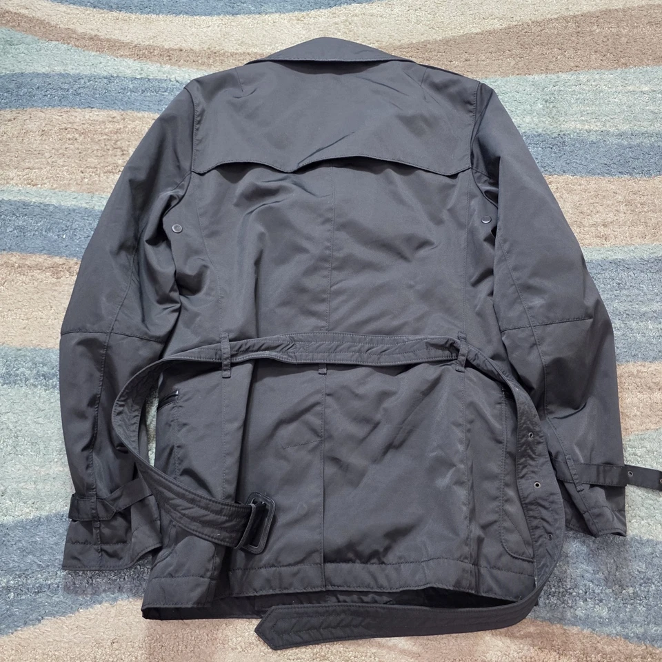 Gabardina Ralph Lauren Etiqueta Negra Doble Pecho Para Hombre Talla M Hecha en Italia Foto 2 de 4