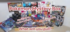 Pokémon Mystery Box - Booster Packs, Ultra Rares, Fan Art, Raffle Entry Include