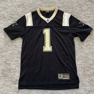 Vanderbilt Commodores Black Football Jersey Youth Size Large (16-18) Colosseum