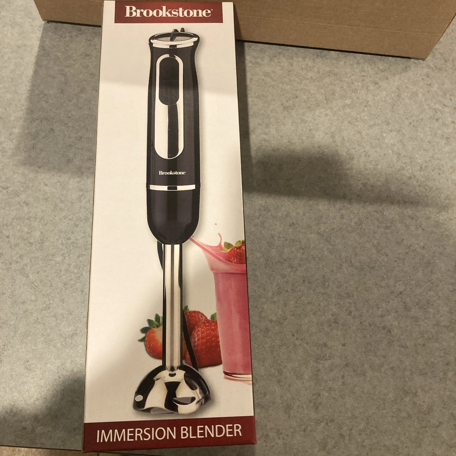 Brookstone Immersion Blender 8 Variable Speeds Dishwasher Safe
Opens in a new window or tab