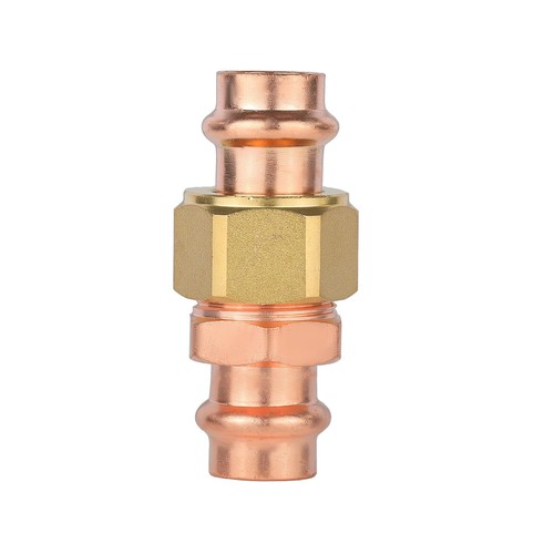 1 PCS 3/4 Copper Press x 3/4 Copper Press Union Coupling Water Fitting