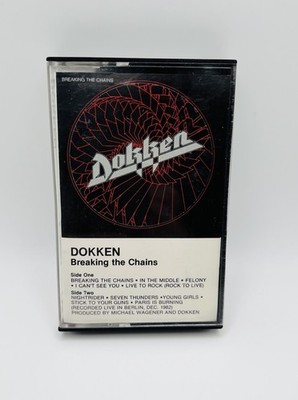 Dokken   Breaking The Chains Cassette Tested Rock/Metal George Lynch - 9 60290-4