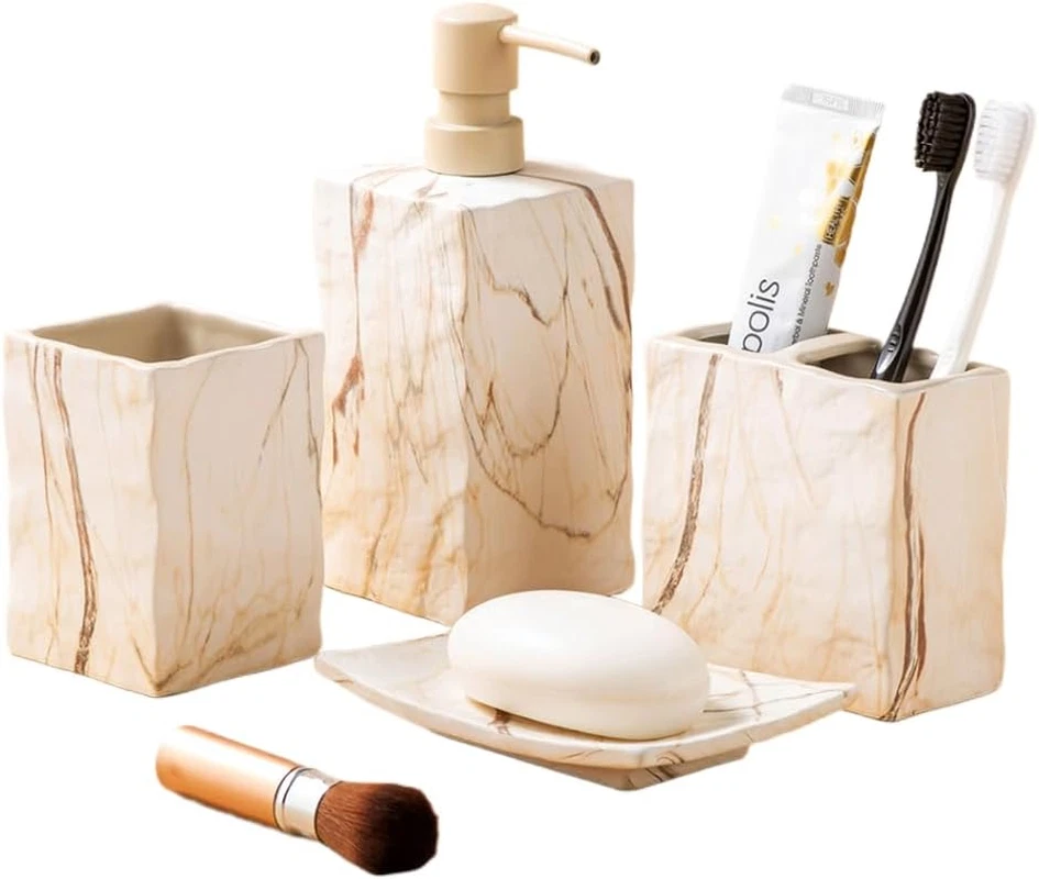 Set bagno in ceramica decorata colorata | Leroy Merlin