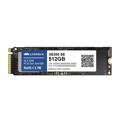 XE300 SE 512GB PCIe Gen3 NVMe M.2 2280 Internal Solid State Drive, Gen3.0X4...