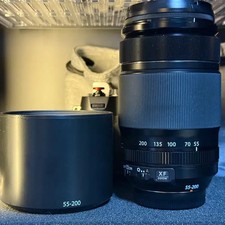 Fujifilm XF 55-200mm Zoom Lens - Excellent Condition, with Hood
