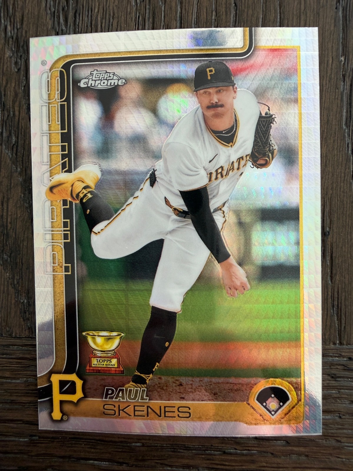 2025 Topps Chrome - Paul Skenes #300 Geometric Refractor