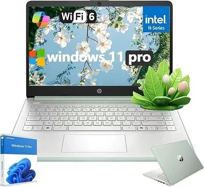 HP 14 Laptop computer 14 inch Intel Processor N150  UPTO 16GB RAM 256GB Win11Pro