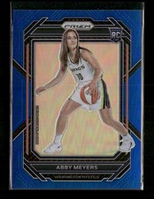 Abby Meyers 2023 Panini Prizm WNBA Blue #143 #/175 Rookie Washington Mystics