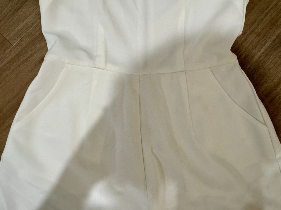 ANGEL BIBA White Angel Biba romper #playsuit Size 8 | eBay Australia