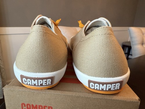 Zapatillas Hombre Talla 11 Camper Peu Rambla Vulcanizado Beige - Imagen 15 de 16