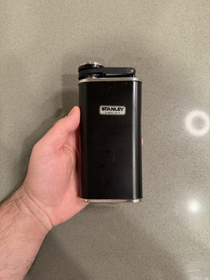 #ad Stanley InsulatedFlusk 8oz Stainless Steel High West Distilerry Limited Edition $17.50