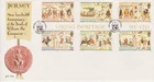 Unaddressed Jersey FDC First Day Cover 1987 Viking Heritage