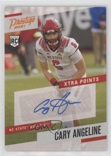 2021 Panini Chronicles Draft Picks Orange Cary Angeline #PS-CAG Auto 5w7