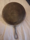 Griswold No.6 Cast Iron 9" Double Spout 699J Skillet Fry Pan USA *No Spin/Wobble