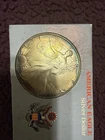 U.S. Mint American Eagle 1995 1 oz Silver Dollar Coin with Original Packaging