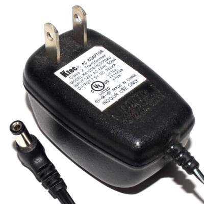 Ktec KA12D075030024U AC Power Supply Adapter Charger Cord Output 7.5V DC 300mA