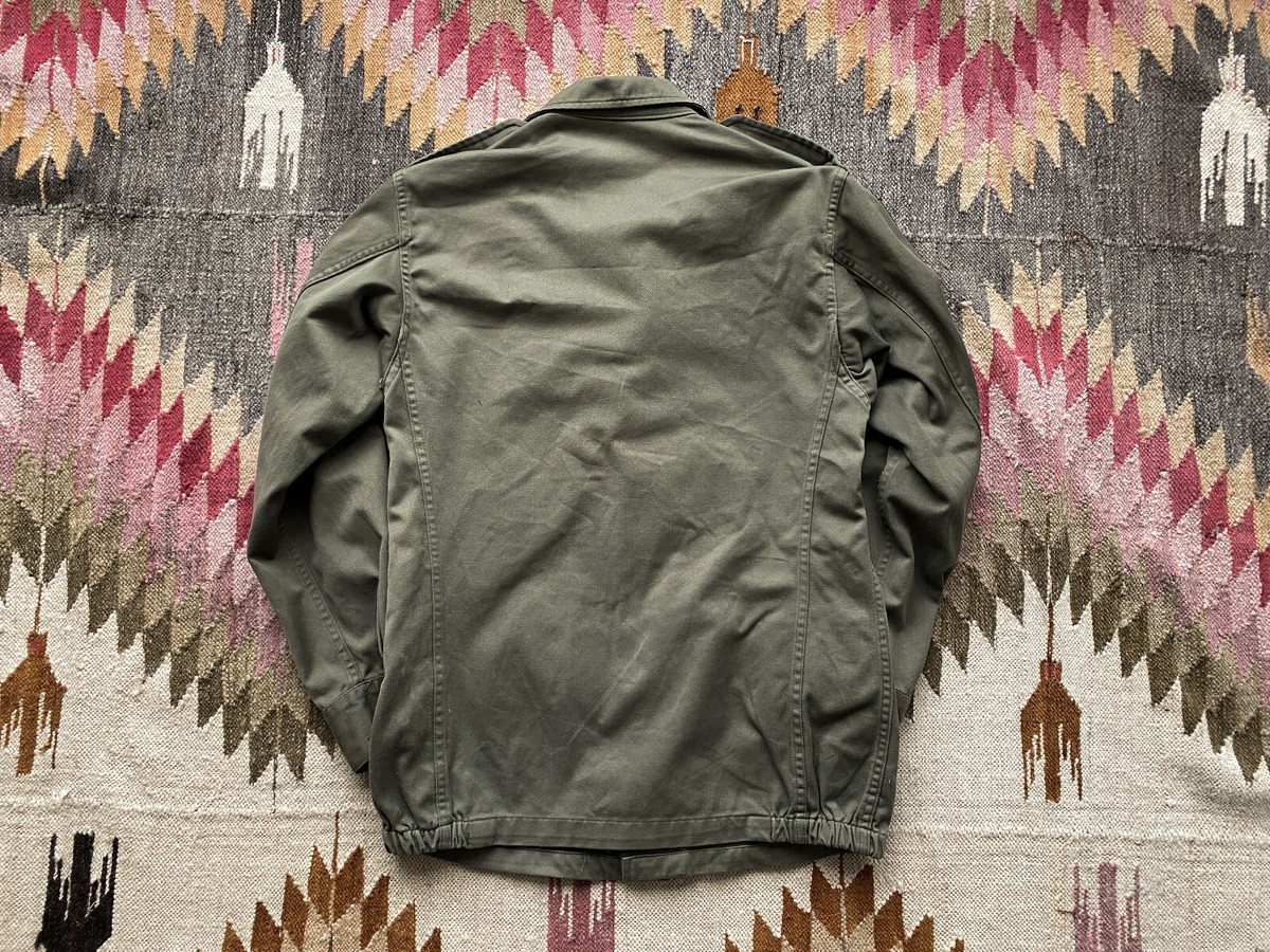 80s Vintage French Army Francaise Military Olive Green F1 80s Vintage French Army Francaise Military Olive Green F1