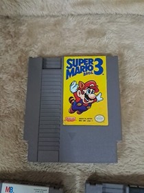 Nintendo NES Mario Game Lot - Super Mario Bros 1, 3 Jordan Vs Bird 