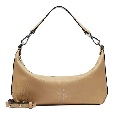 LIEBESKIND BERLIN Paris 4 Small Pebble Hobo S Schultertasche Tasche Beige