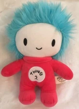 Thing 2 2013 10 Inch Dr. Seuss Stuffed Plush Adorable Smiley Face