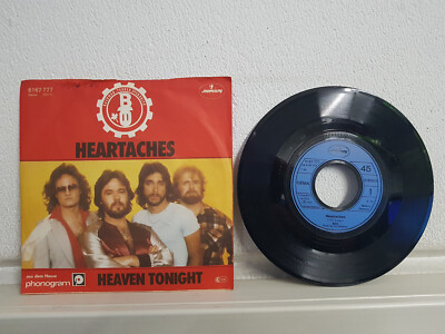 Bachman-Turner Overdrive  Heartaches / Heaven Tonight 1979 7'' Hey You B.T.O. BTO
