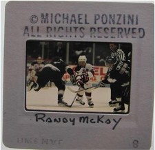 RANDY McKAY NEW JERSEY DEVILS Detroit Red Wings Canadiens ORIGINAL SLIDE 12 