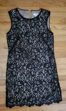 Ann Taylor Loft Back Lace Dress Size 6