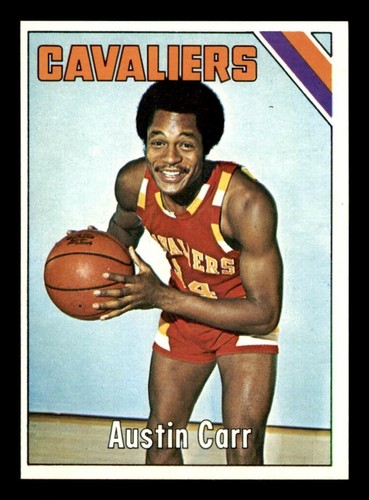 Austin Carr #105 1975 Topps card