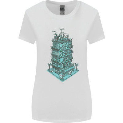 Sound Zone Music DJ DJing HiFi Festival Damen breiter geschnittenes T-Shirt