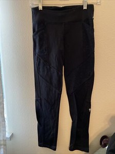 ivivva 12 black pants 