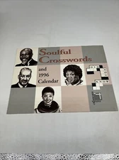 Vintage 1996 Black History Calendar Crossword Puzzle