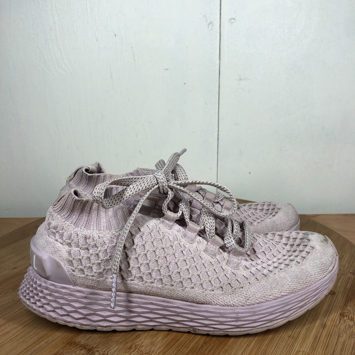 Nobull Shoes Womens Knit Runner Sneakers Purple Workout Light