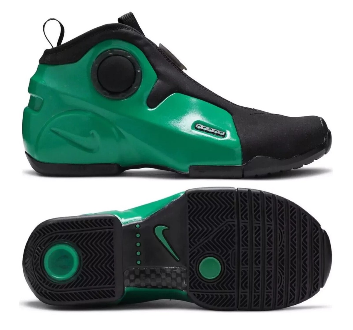 Nike Air Flightposite 2 Black/Clover Green CD7399 001 Men's