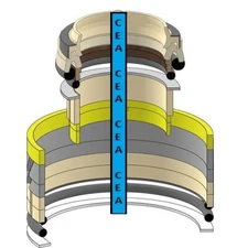 2438U1948R300 Arm Cylinder Seal Kit Fits Kobelco SK150LC IV SK160LC IV