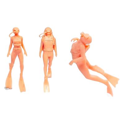 1/64 Taucher Figuren Layout Schreibtisch Ornament Schwimmer Figuren Dekoration