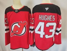 Men's New Jersey Devils 43 Long Sleeve Top Stitched S-3XL