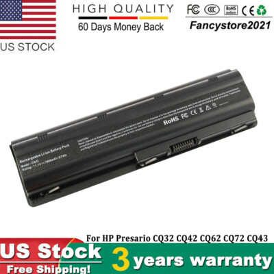9 Cells 7800mAh battery for HP Compaq MU06 MU09 CQ42 CQ32 G62 G72 G42 G72 G4 G6