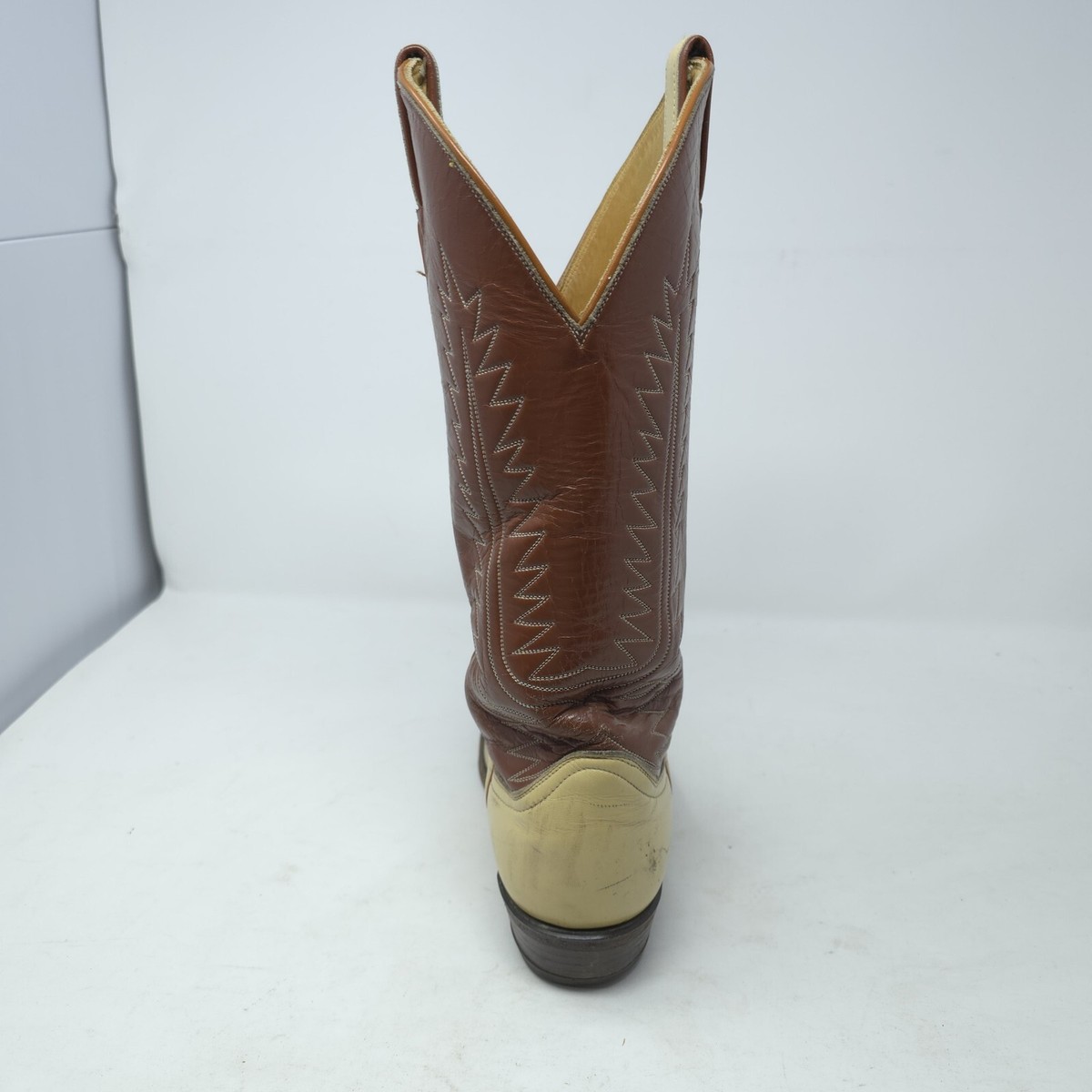Vintage Tony Lama 6216 Vintage Gold Label Wingtip Cowboy Vintage Tony Lama 6216 Vintage Gold Label Wingtip Cowboy