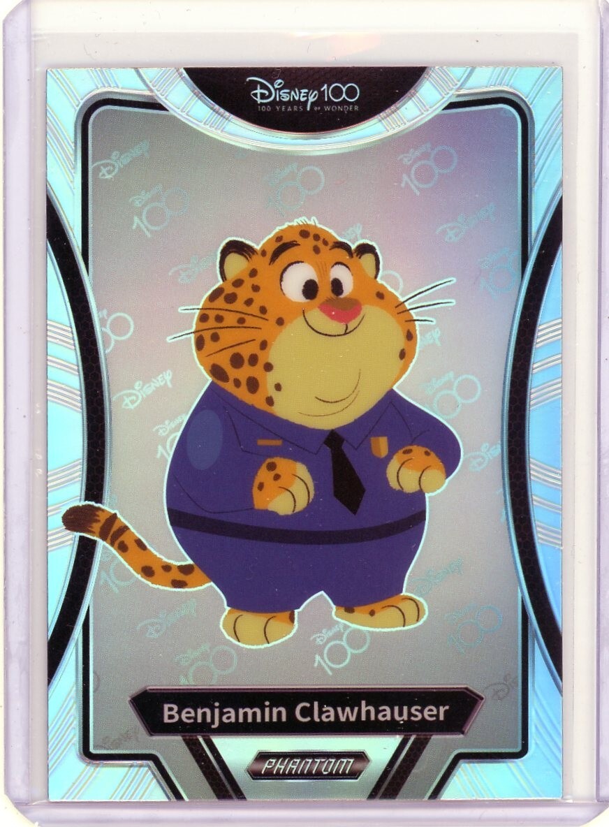 2023 Kakawow Phantom Disney 100 Years of Wonder Holo PD-I-46 Benjamin Clawhauser