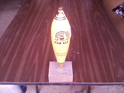 Boddingtons Beer Tap with wooden base