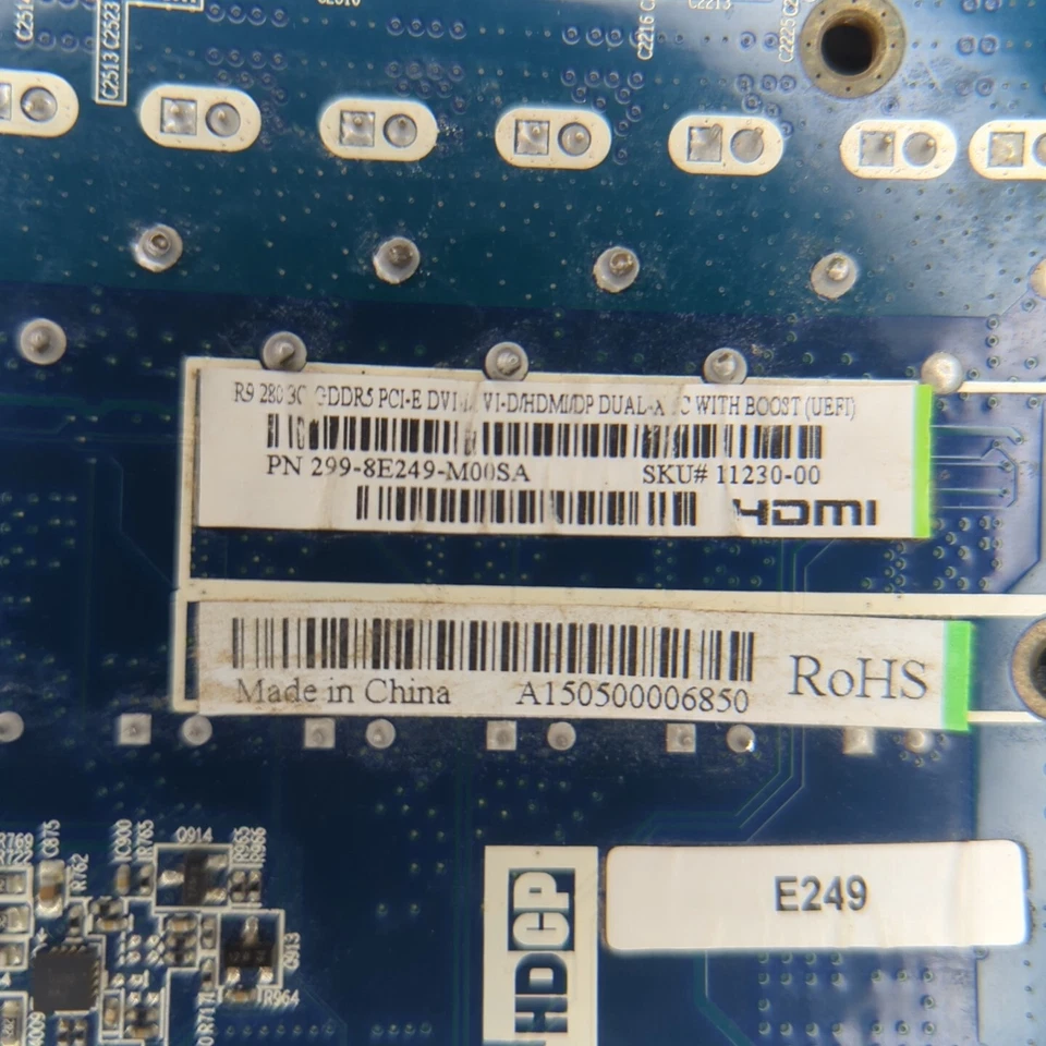 Sapphire R9 280 Dual-X 3GB PCIE GPU with Boost UEFI, Upgraded Fans Fresh Paste - Image 3 of 4